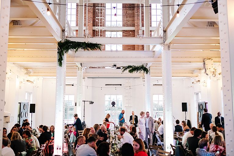 west reservoir centre Warehouse Wedding, London