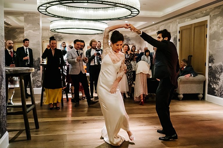 First dance - Ham Yard Hotel, London