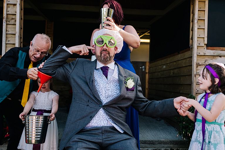 documentary wedding photography magician