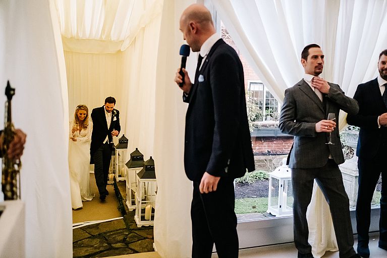 back garden wedding photos kristian leven