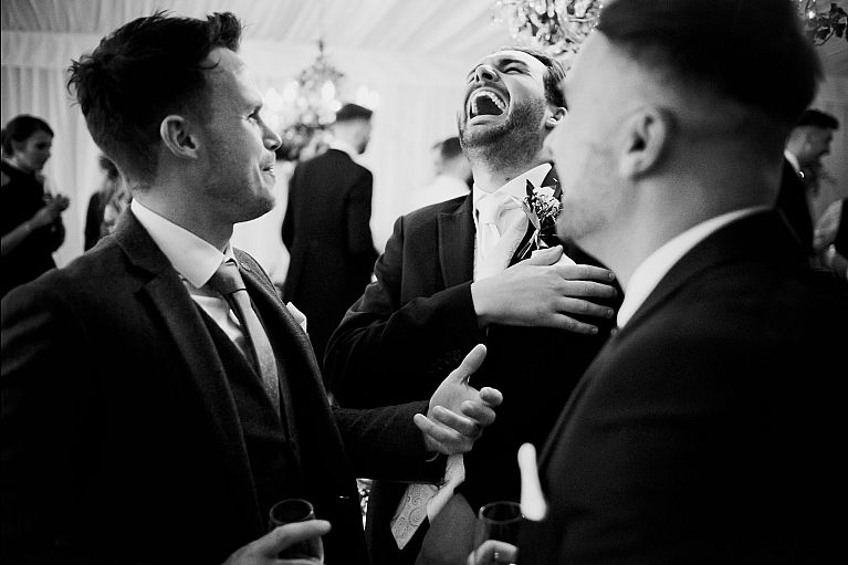 back garden wedding photographer kristian leven