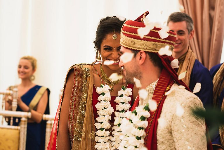 indian wedding photos belvoir castle