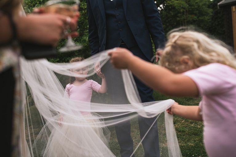 diy garden wedding photography