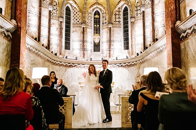 fitzrovia chapel wedding photographer london