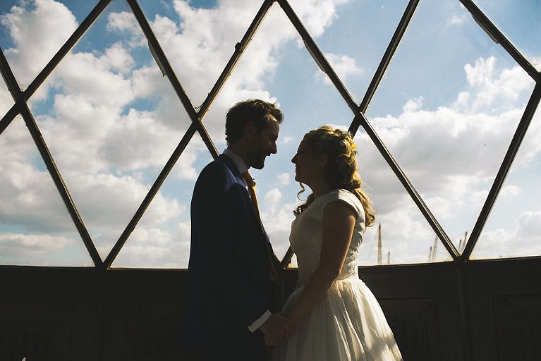 trinity buoy wharf wedding photographers