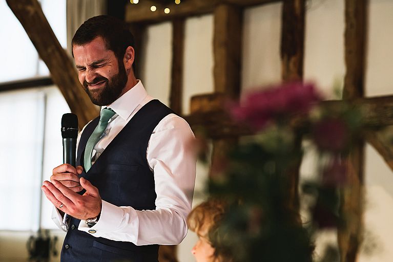 clock barn wedding photographer hampshire