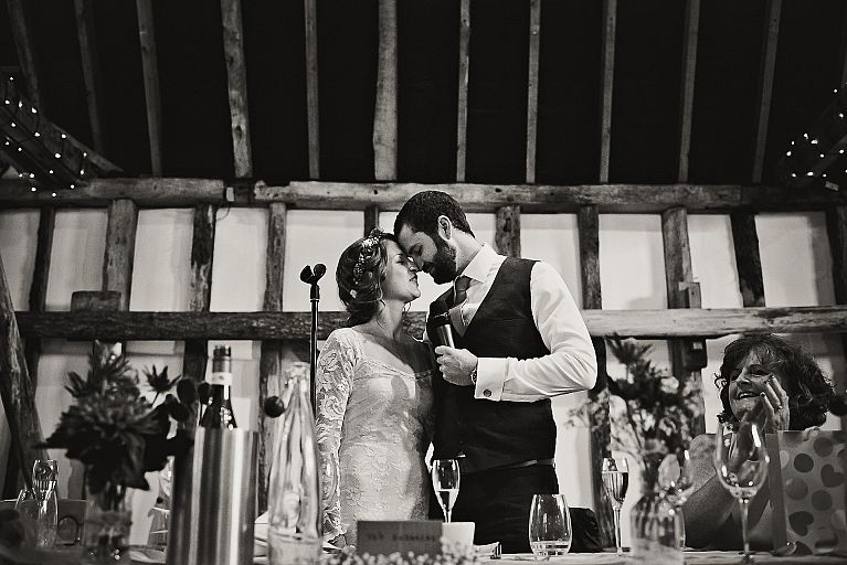 clock barn wedding photographer hampshire