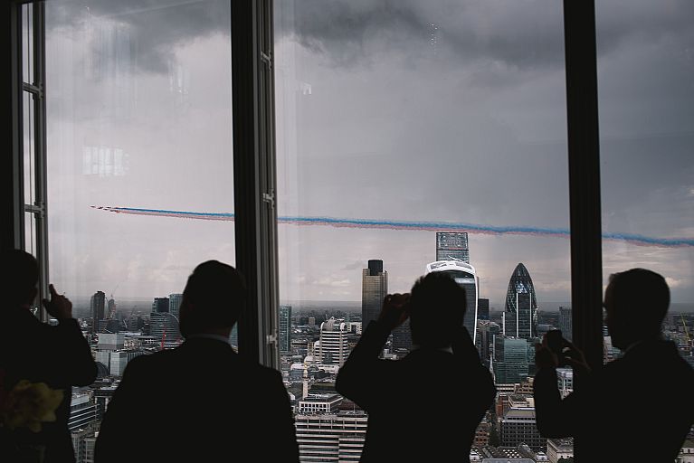 shangri la wedding photography the shard