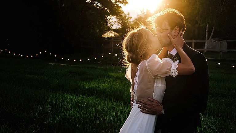 summer garden wedding photography